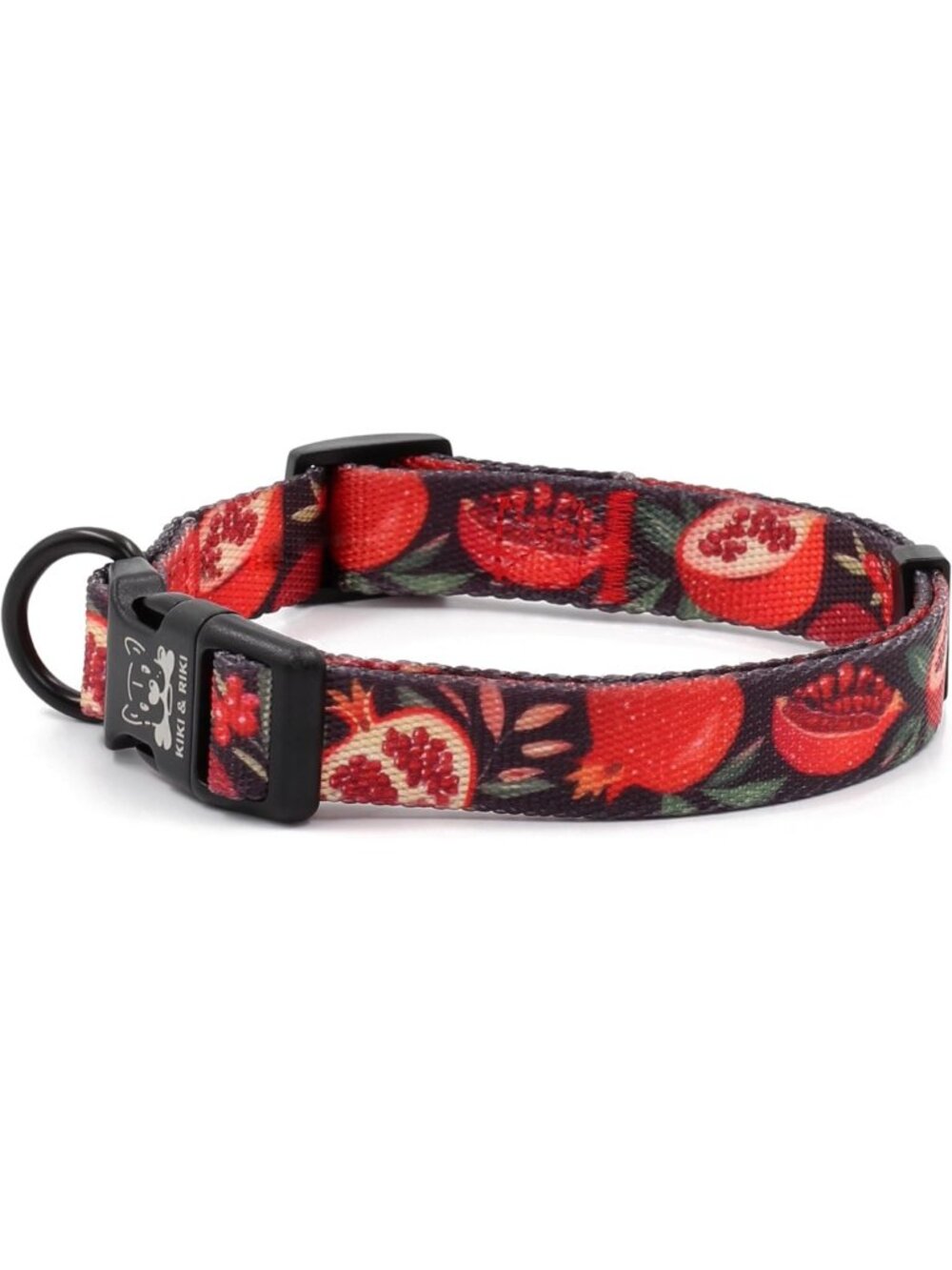 Adjustable Soft Nylon Dog Collar for Small Dogs, Quick-Release, Artist Print